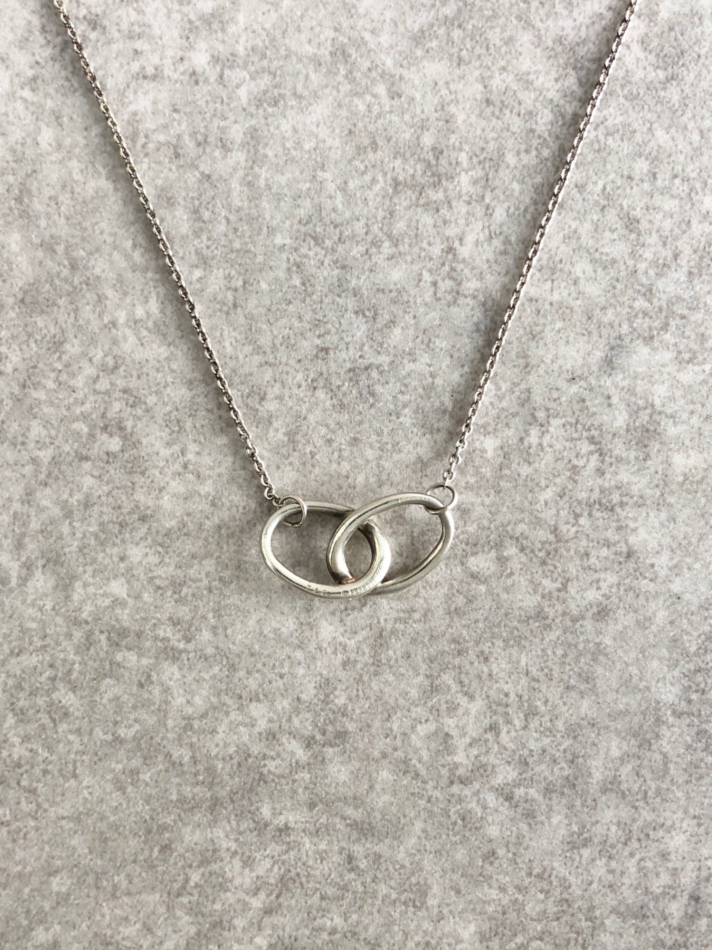 Tiffany & Co. SILVER925 Necklace Silver Vintage esypmv