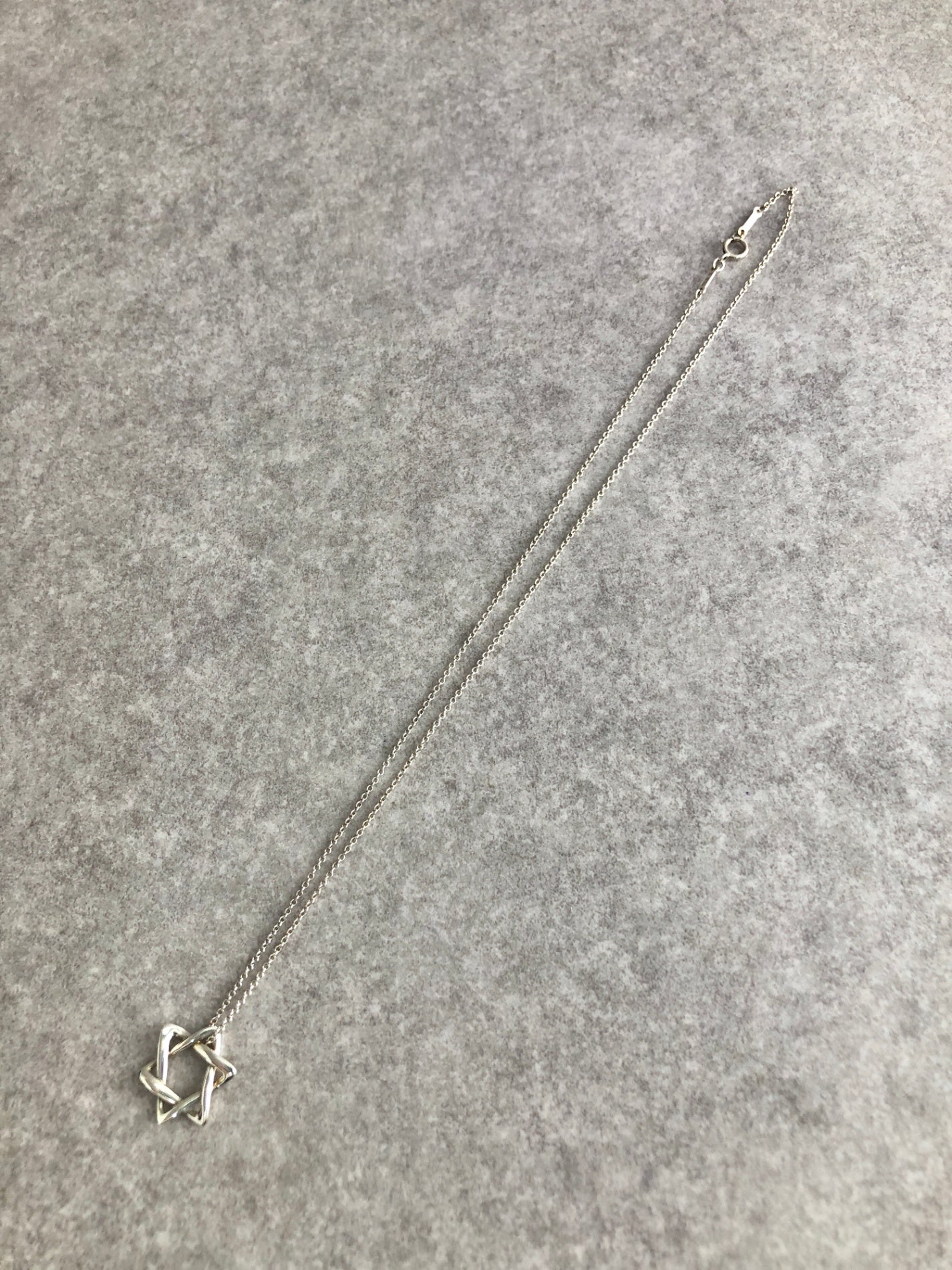 Tiffany & Co. SILVER925 Necklace Silver Vintage sdyusv