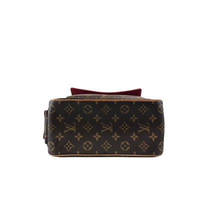 LOUIS VUITTON Monogram Handbag Brown M51161 Vintage vzg5g4