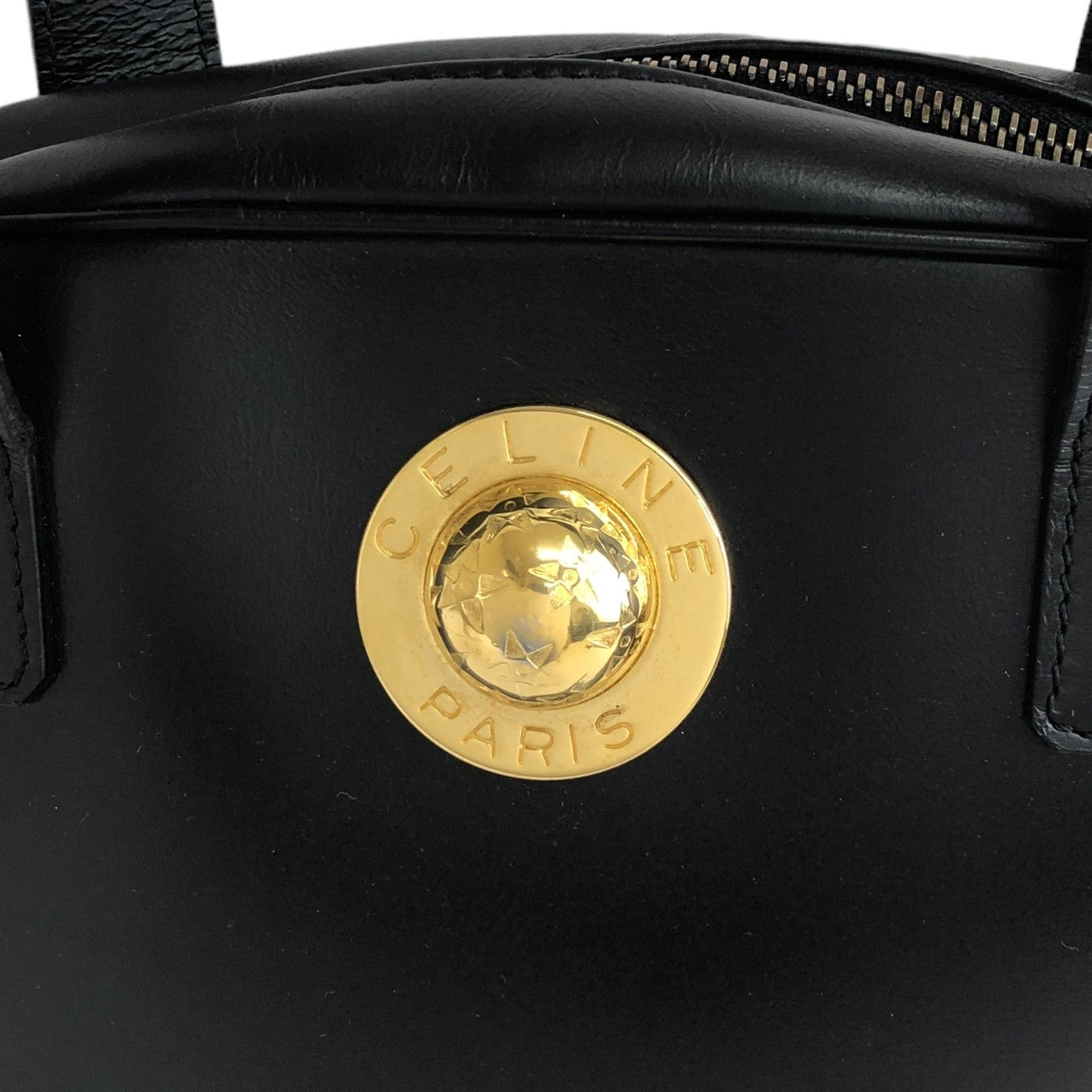 CELINE Starball Shoulder bag Black Vintage nd4v4g