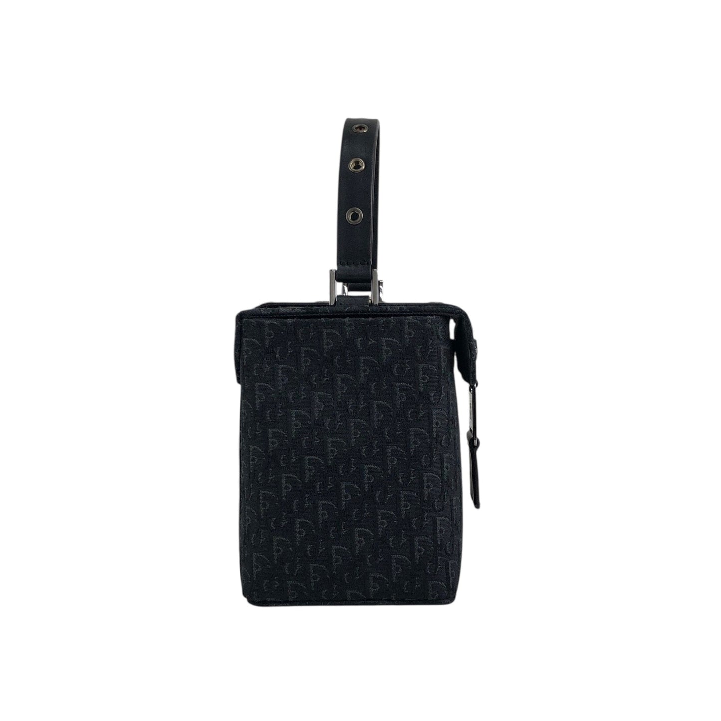 Christian Dior Street Chic Small Handbag Vanity bag Black Vintage 525v32