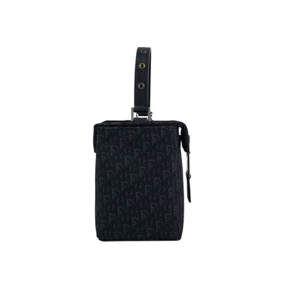 Christian Dior Street Chic Small Handbag Vanity bag Black Vintage 525v32