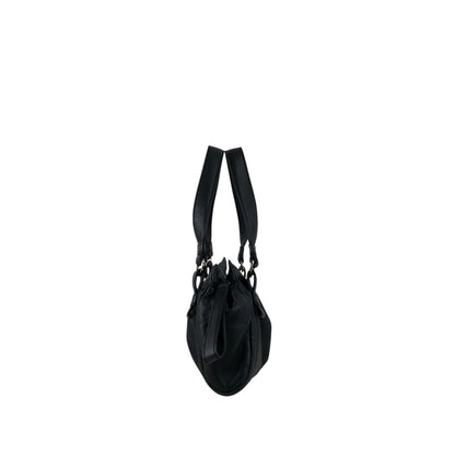 LOEWE Anagram Handbag Shoulder bag Black Vintage pk4pvs