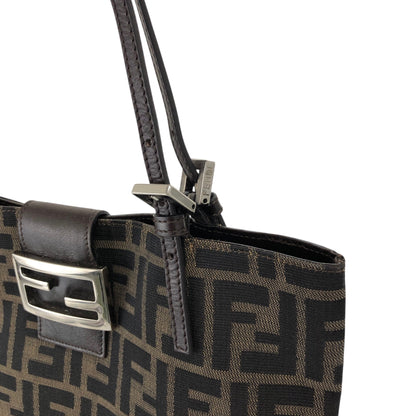 FENDI Zucca Logo Tote bags Brown Vintage 7gujke