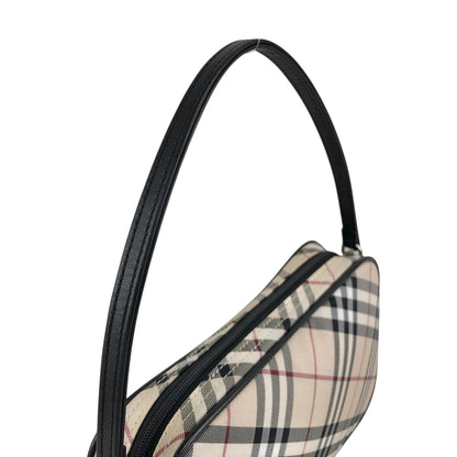 BURBERRY Nova Check Shoulder bag Beige Vintage y47wfc
