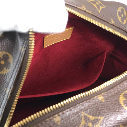 LOUIS VUITTON Monogram Handbag Brown M51161 Vintage vzg5g4