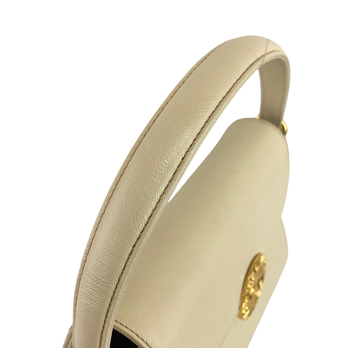 VALENTINO GARAVANI Two-way Handbag Shoulder bag Ivory Vintage t7g327