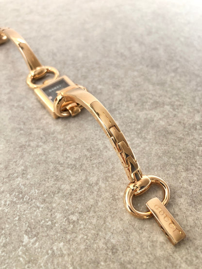 GUCCI Quartz Watch Gold Vintage　YA120521 wtdb2a