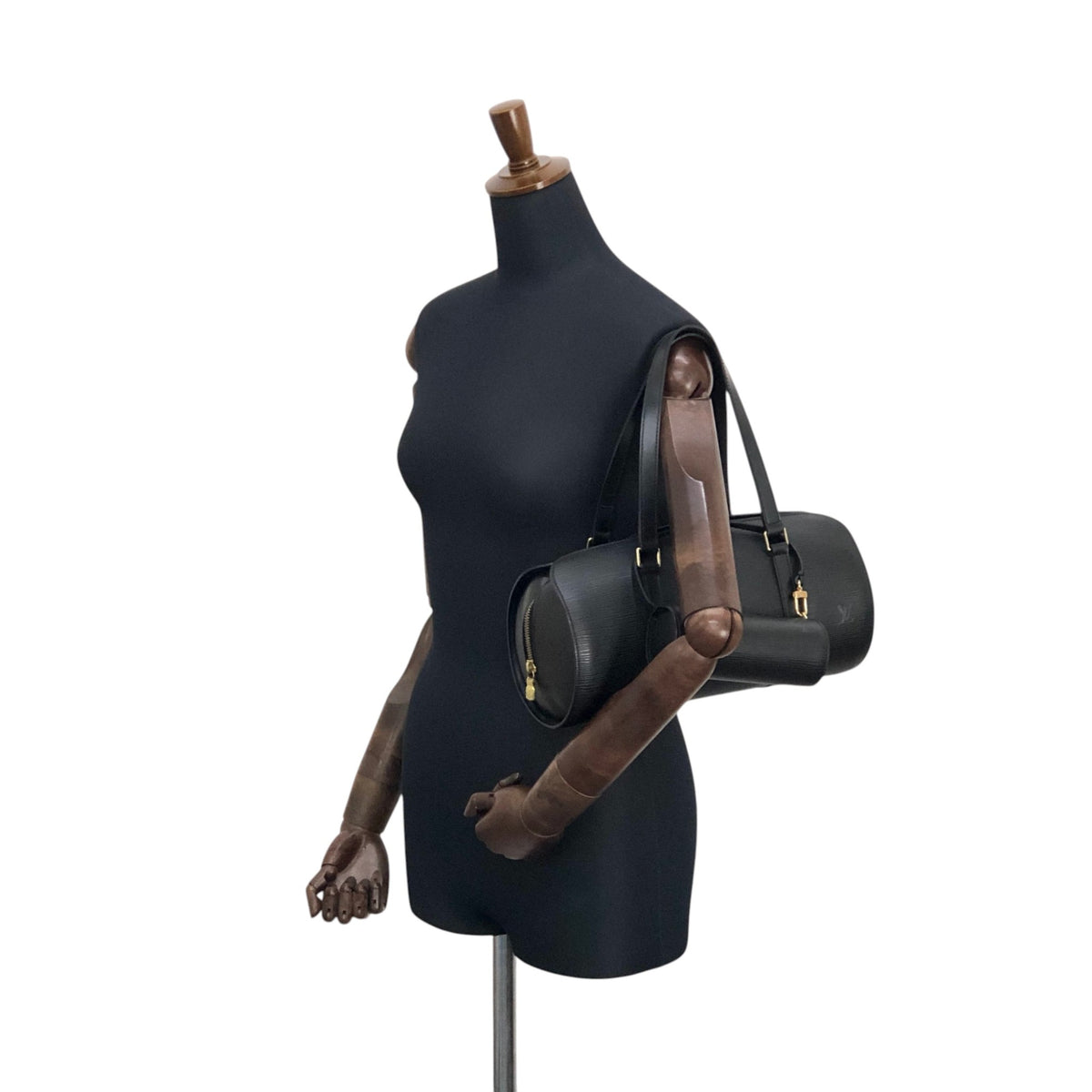 LOUIS VUITTON Epi Handbag Totebag Black M52222 Vintage uxxrki