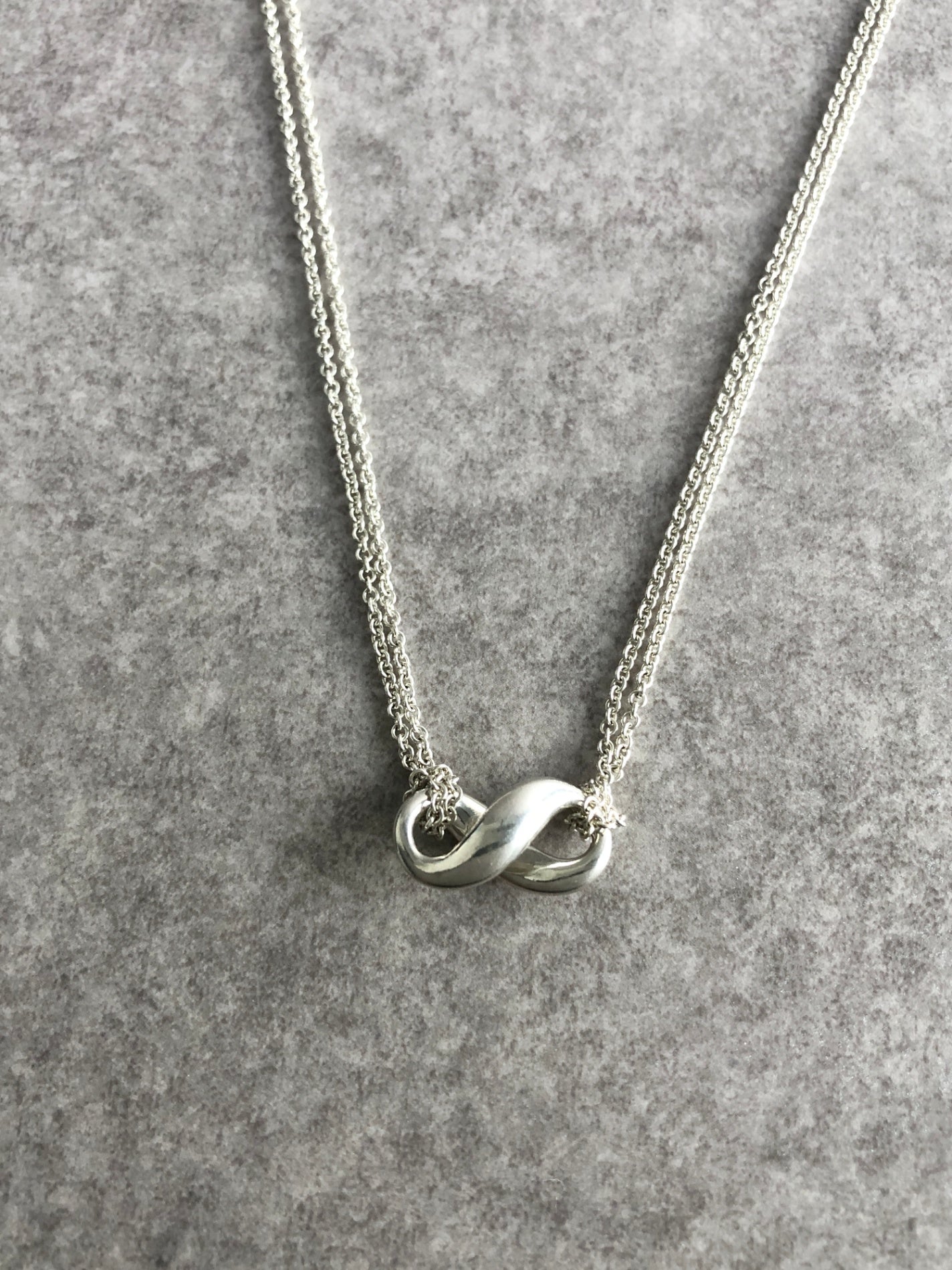 Tiffany & Co. SILVER925 Necklace Silver Vintage 5z3ygx