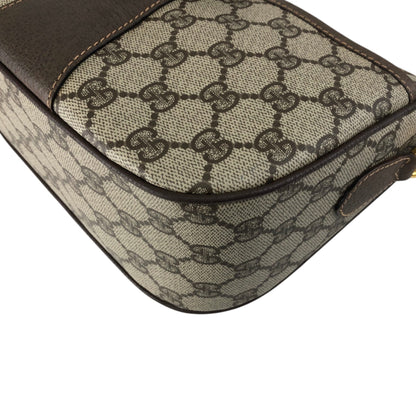 GUCCI Sherry Line Shoulder bag Beige Vintage h47gp3