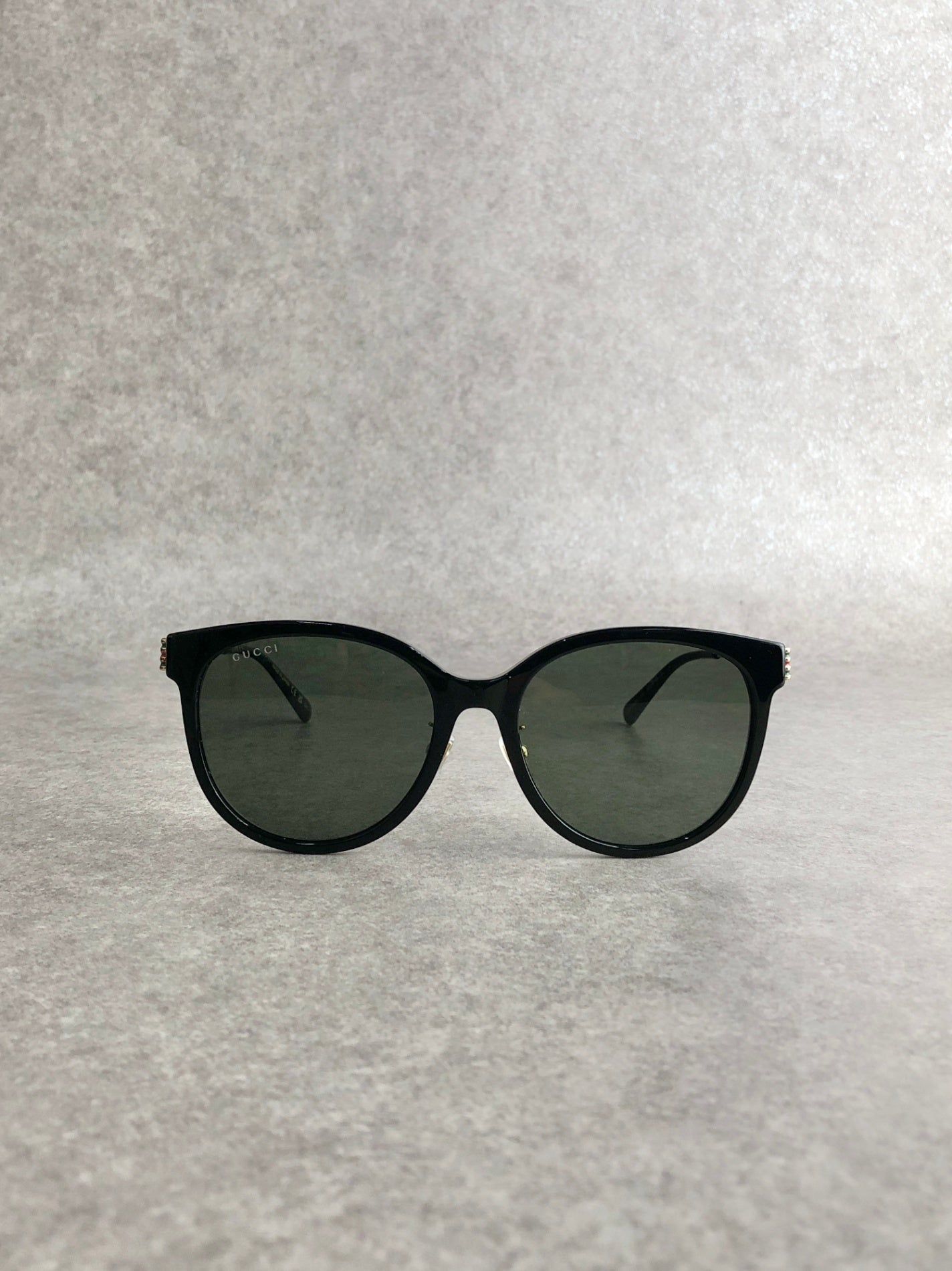 GUCCI Sherry Line Logo Sunglasses Black 1883SK Vintage d3gda7