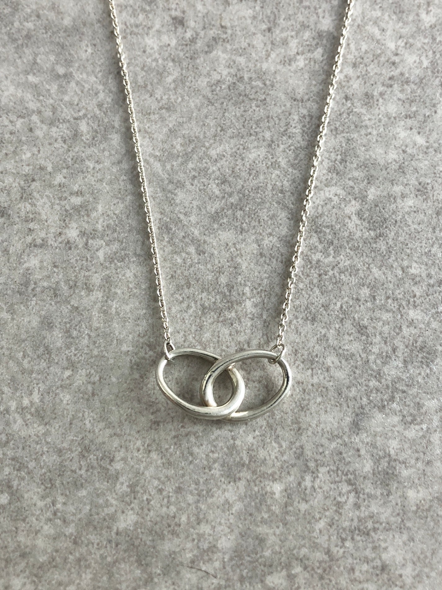 Tiffany & Co. SILVER925 Necklace Silver Vintage c35nbw