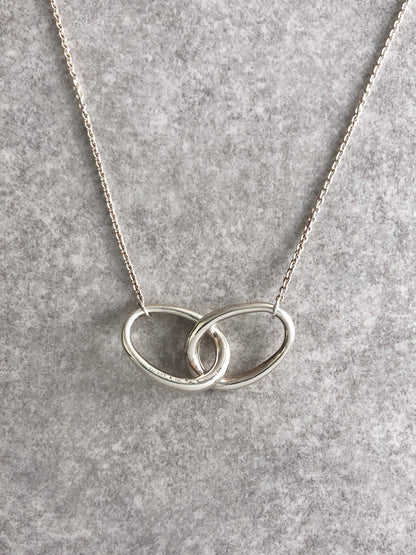 Tiffany & Co. SILVER925 Necklace Silver Vintage v3e3tx