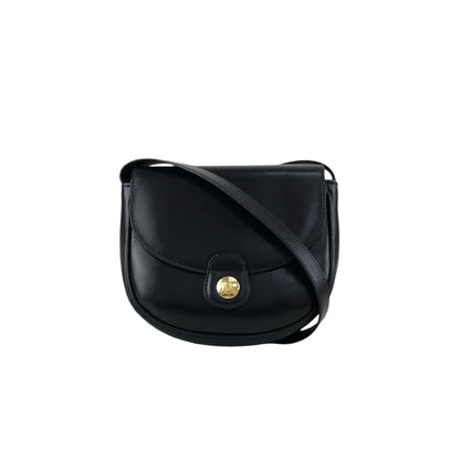 CELINE Blason Small Shoulder bag Black Vintage v56cia