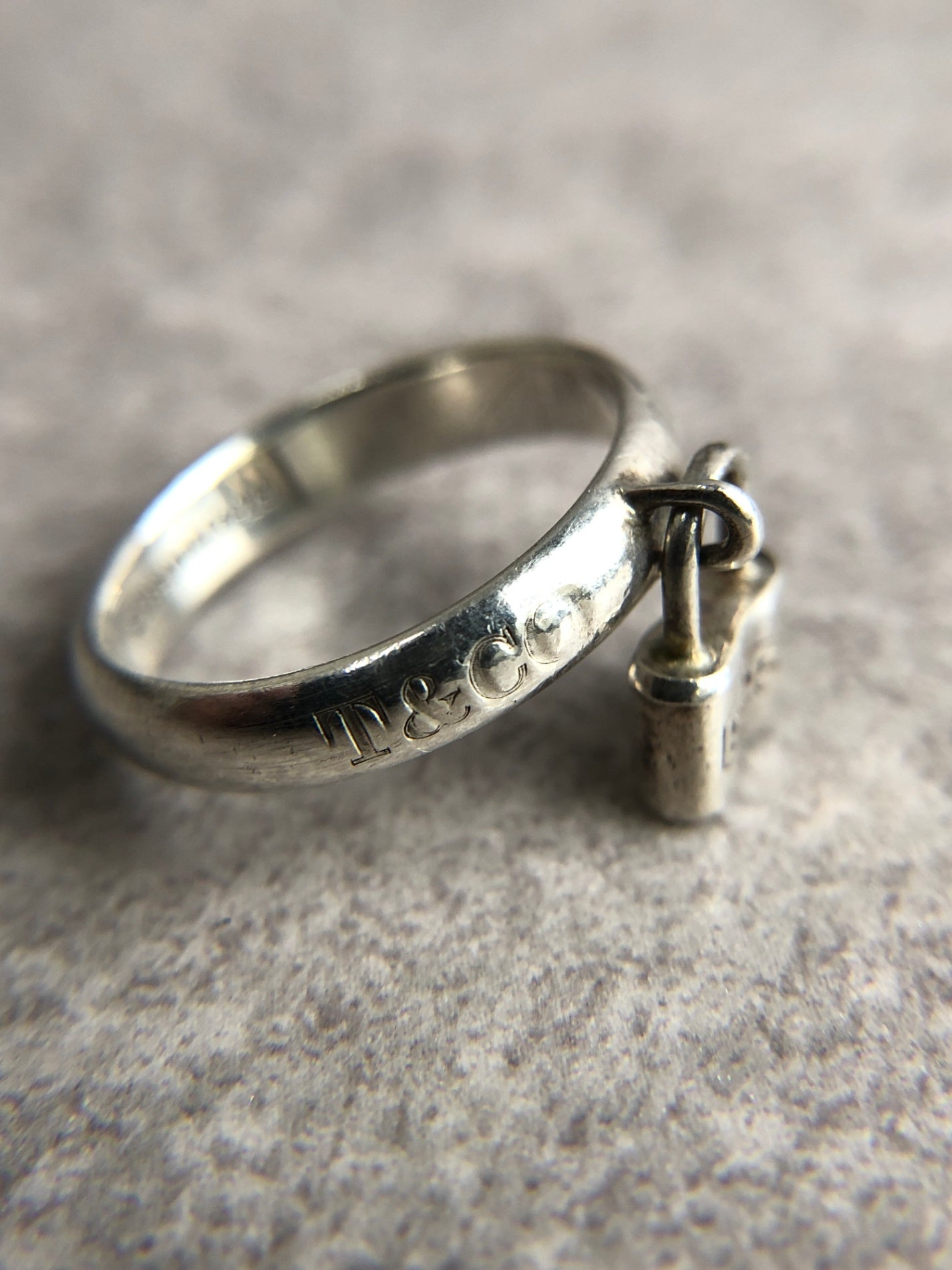 Tiffany & Co. Ring Silver Vintage nc57c7