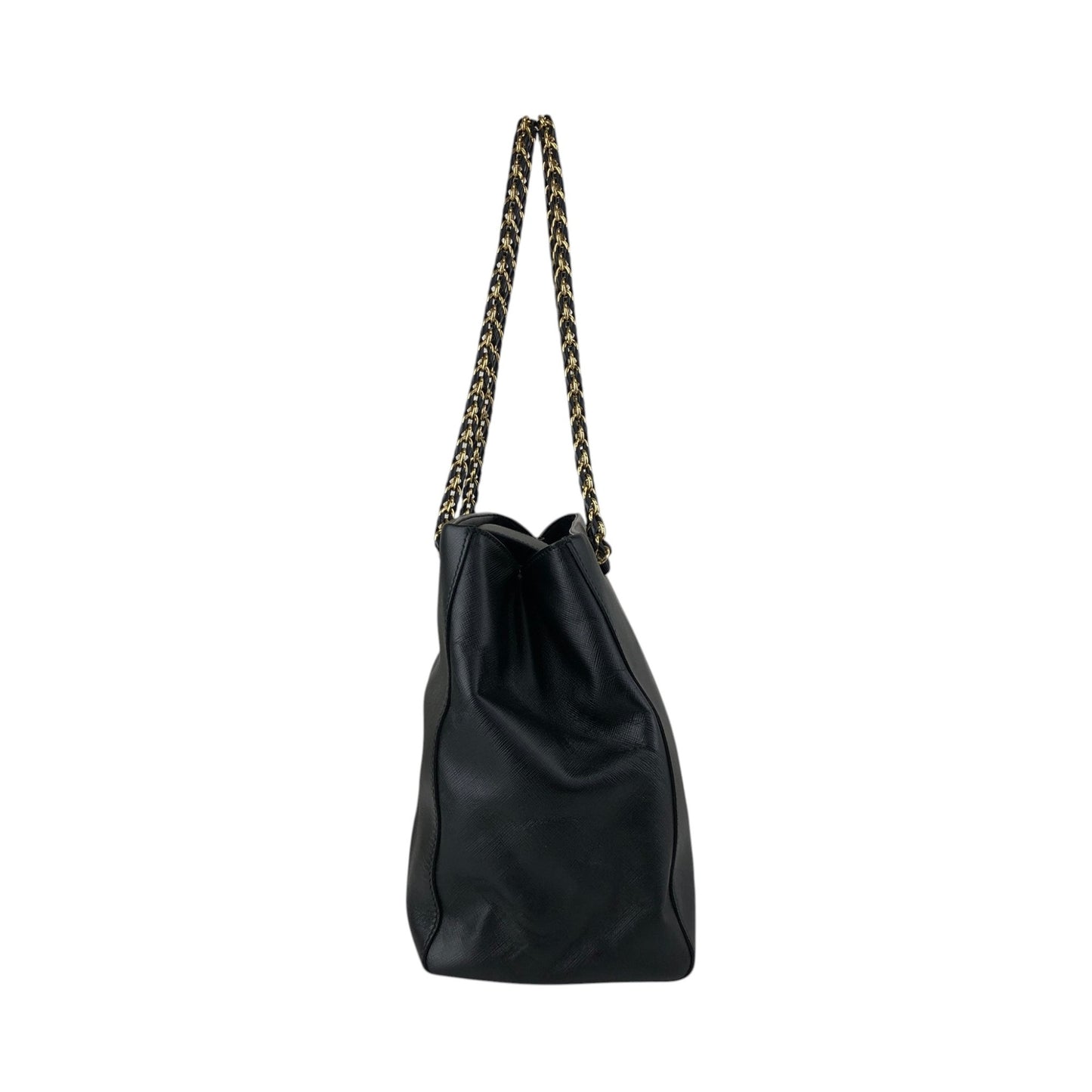 Salvatore Ferragamo Vala Ribbon Handbag Chain Shoulder bag Black Vintage 7fajd7