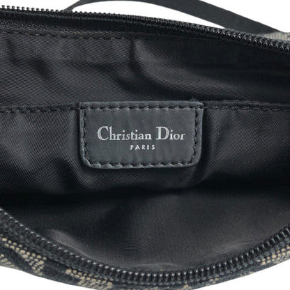 Christian Dior Trotter Shoulder bag Black Vintage vw744d