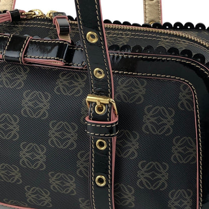 LOEWE Anagram Charm Boston bag Black Vintage u28crh