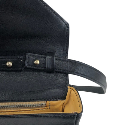 CELINE Triomphe Shoulder bag Black Vintage y7xmc7