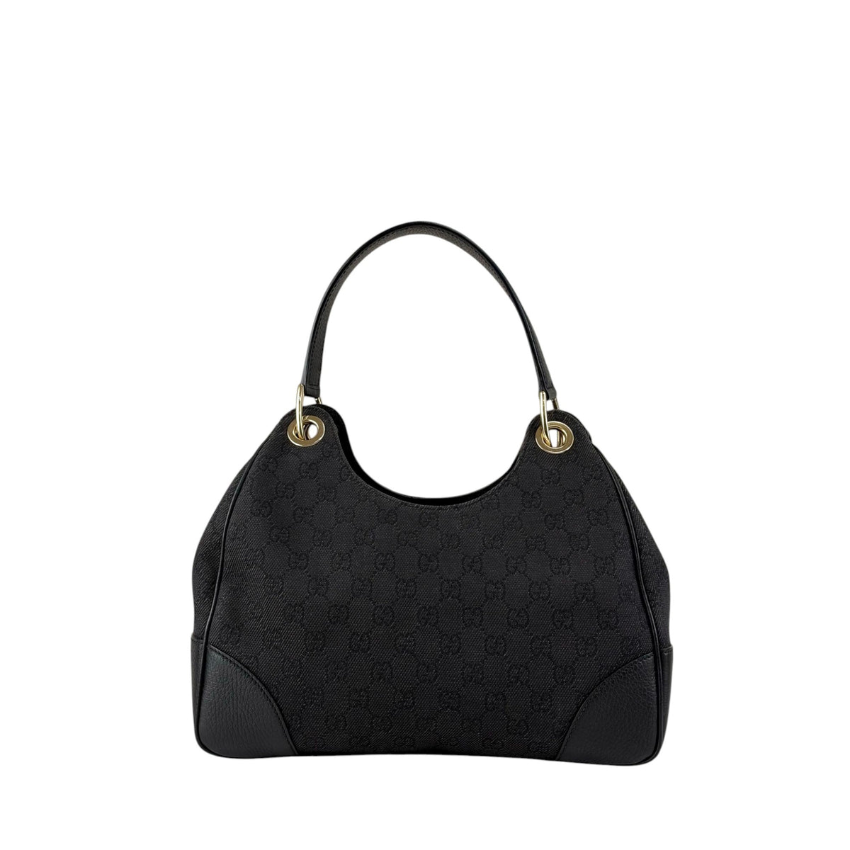 GUCCI Shoulder bag Black Vintage 2wjvts
