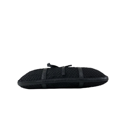 PRADA Tessuto Triangle Logo Shoulder bag Black Vintage 7hmnip