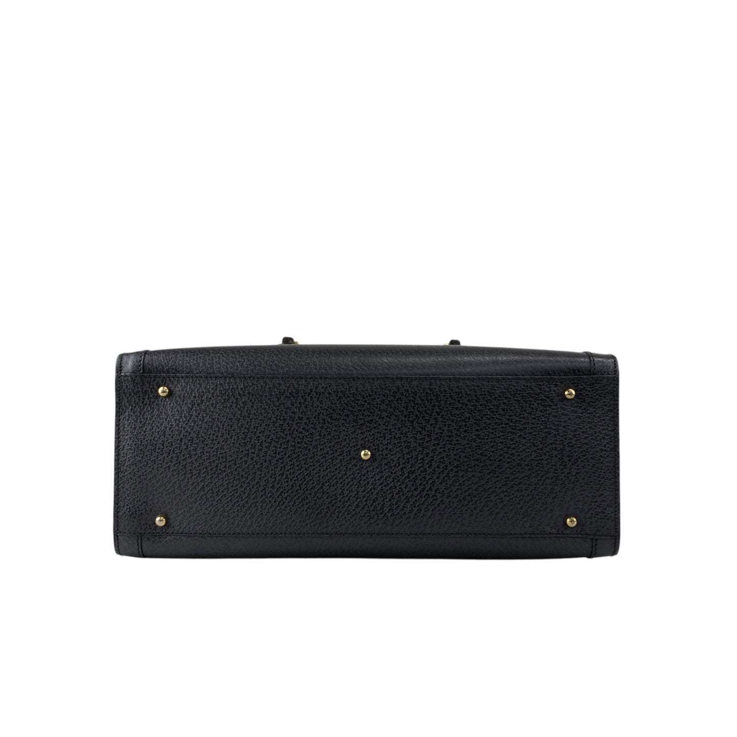 GUCCI Bamboo Handbag Black Vintage i4a8t7