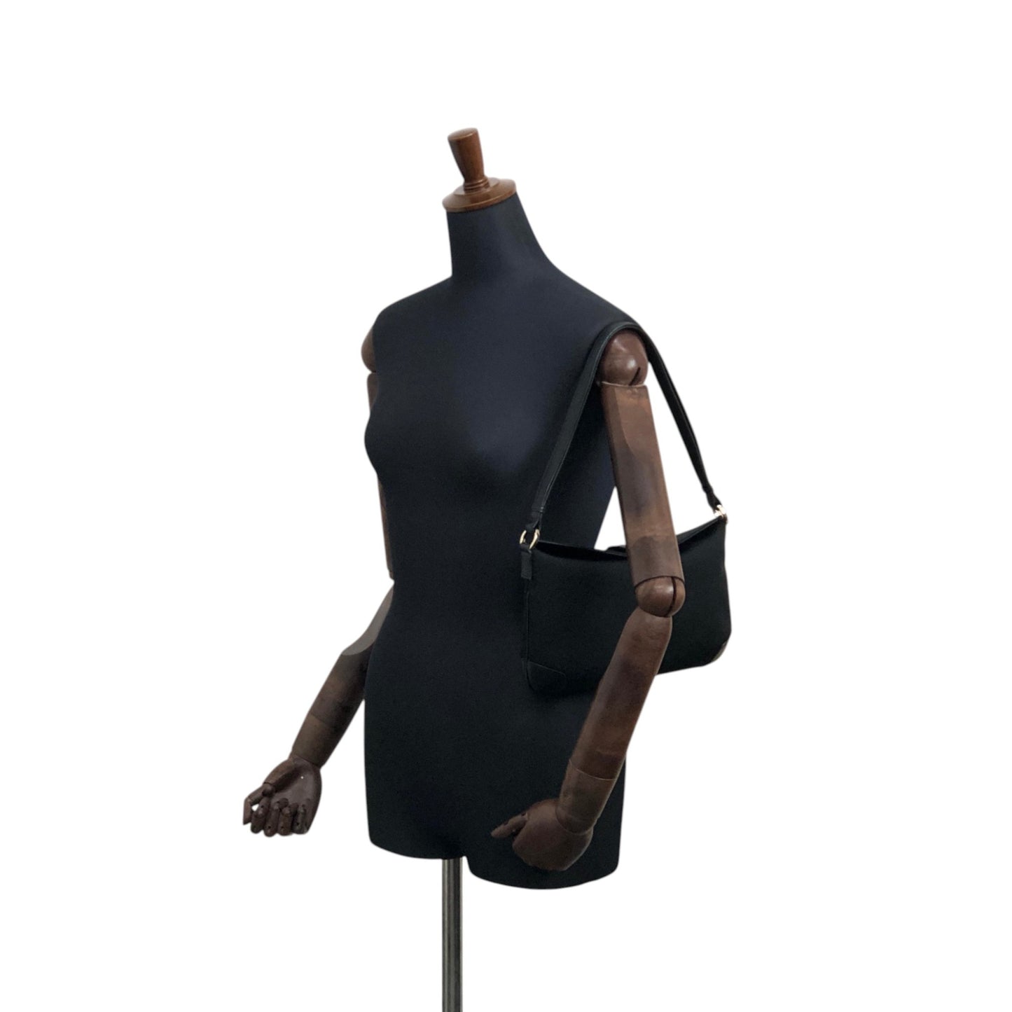 GUCCI Jackie Shoulder bag Black Vintage 8e828u