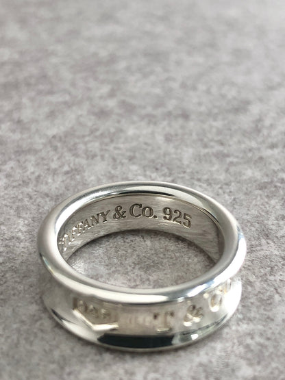 Tiffany & Co. SILVER925 Ring Silver Vintage nk48ym
