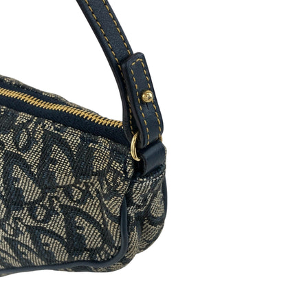 Christian Dior Trotter Shoulder bag Navy Vintage rdybbf