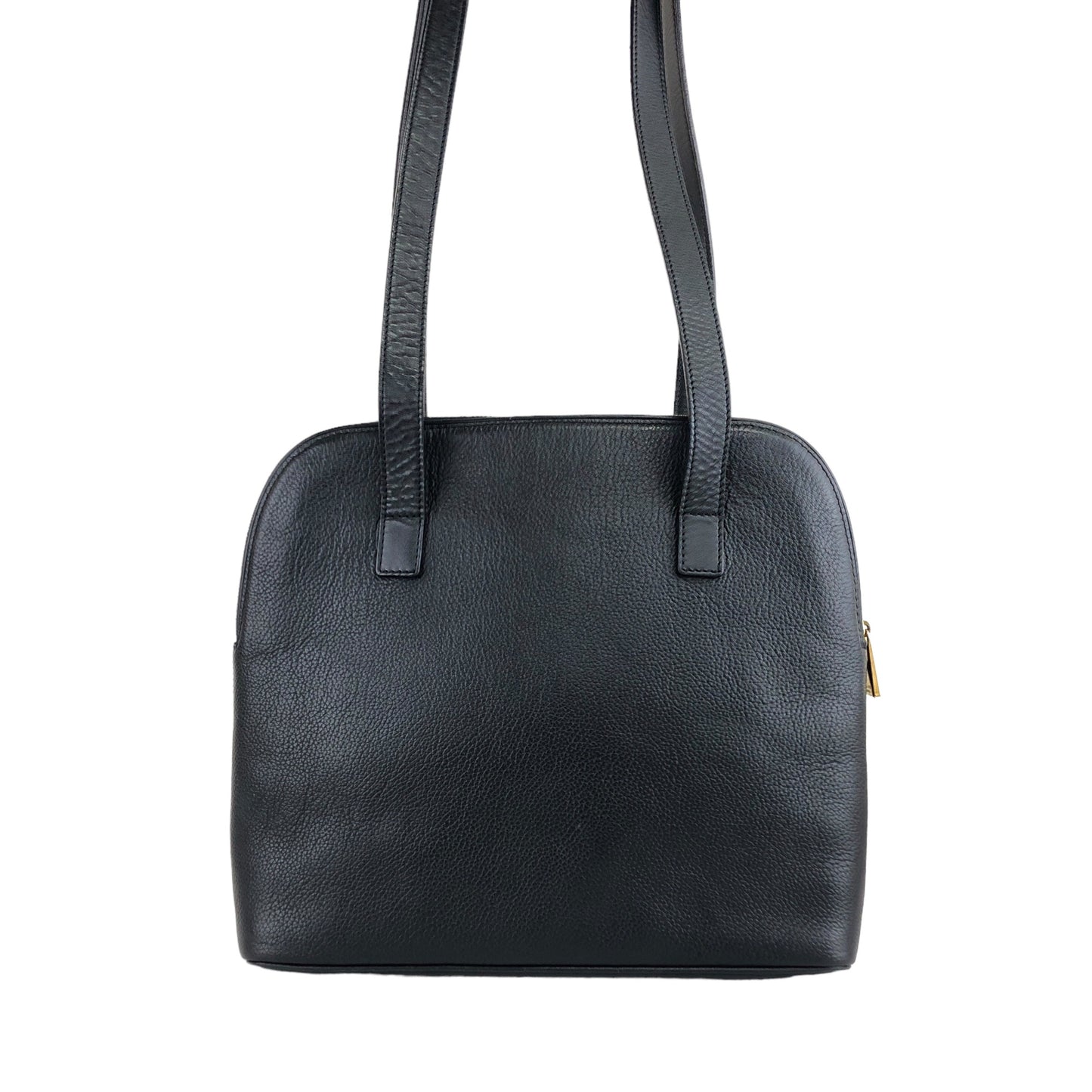 CELINE Toggle Clasp Shoulder bag Black Vintage z5i6dh