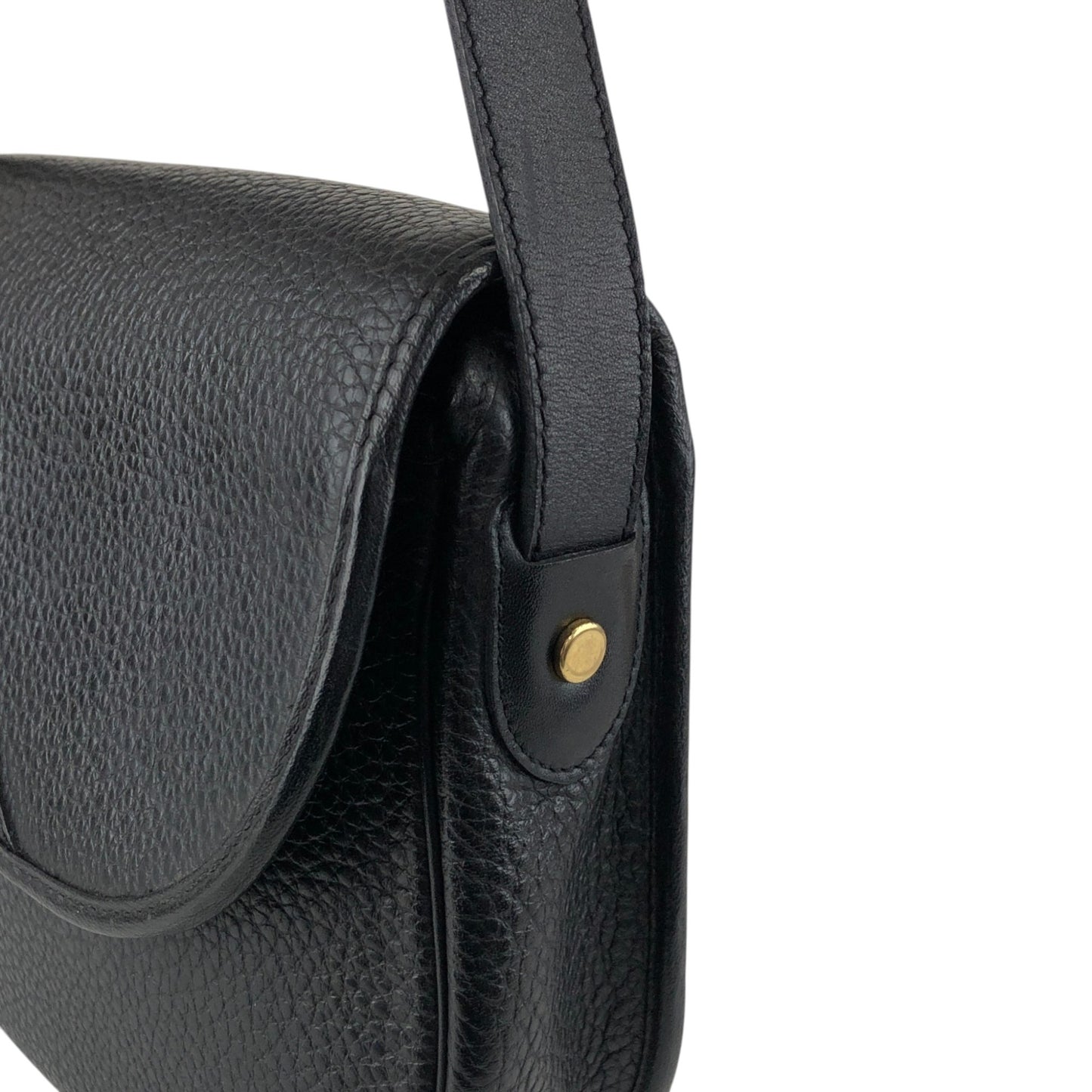 Christian Dior CD Logo Shoulder bag Black Vintage mhs6vd