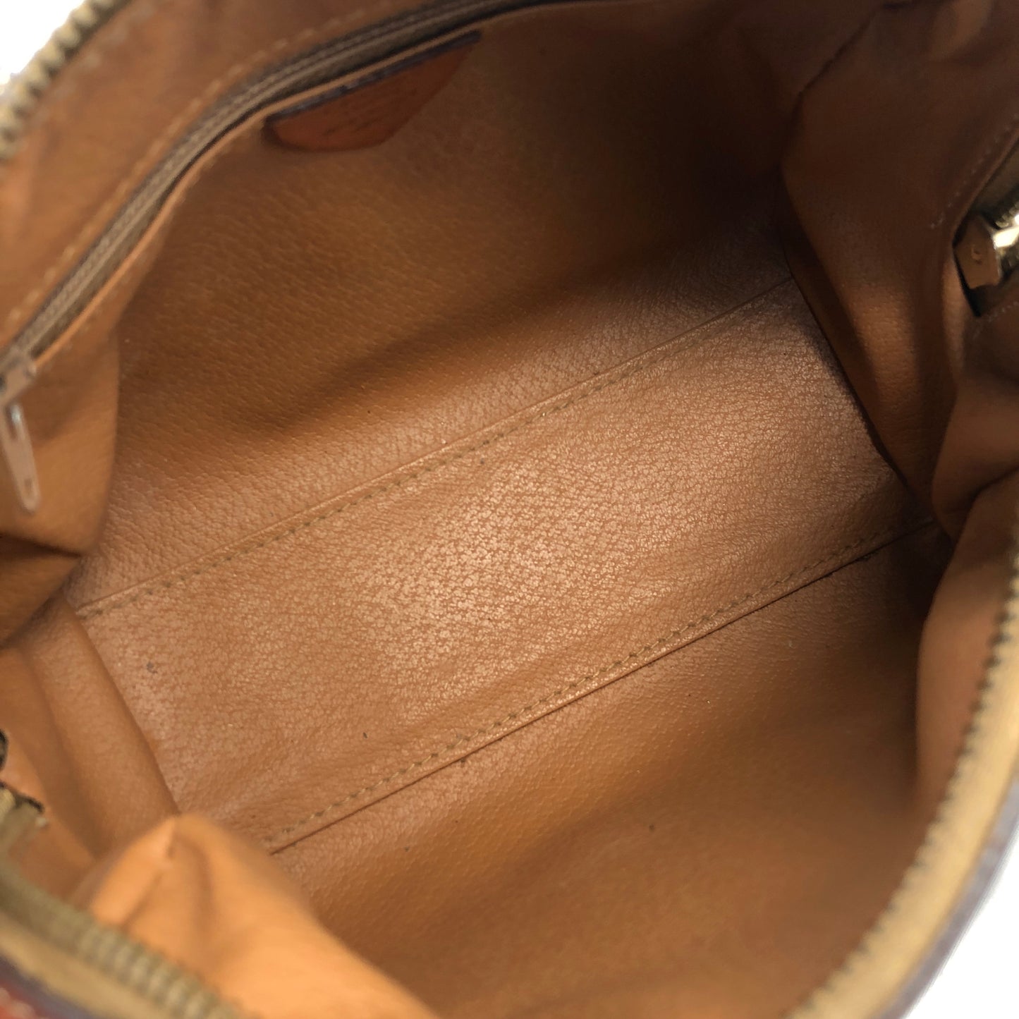 CELINE Macadam Two-way Crossbody Shoulder bag Small Boston bag Brown Vintage t2kx8c