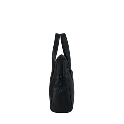 Christian Dior CD Logo Two-way Handbag Shoulder bag Black Vintage 68z4cp