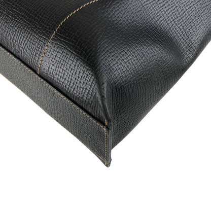 LOEWE Logo Embossed Two-way Handbag Totebag Black Vintage pfe4su