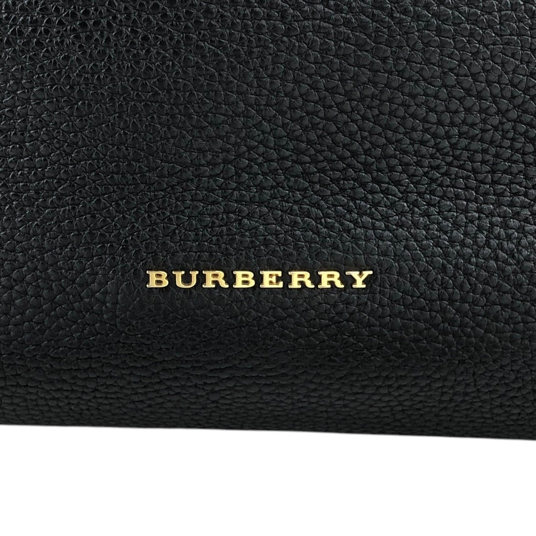 BURBERRY Logo Totebag Black Vintage u4ezwe