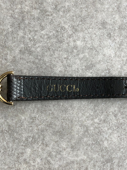 GUCCI Watch Brown Vintage zvytwv