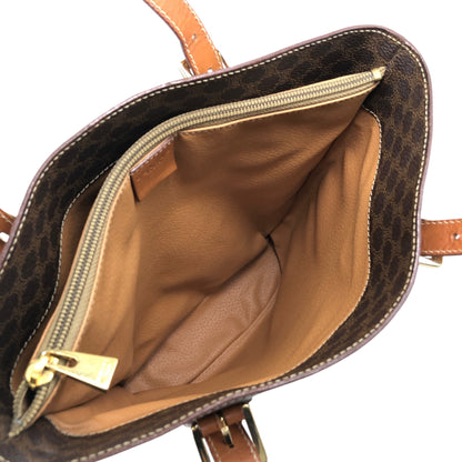 CELINE Macadam Blason Totebag Brown Vintage krmf4c