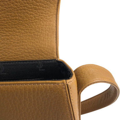 Yves Saint Laurent Logo Shoulder bag Brown Vintage 24deyg