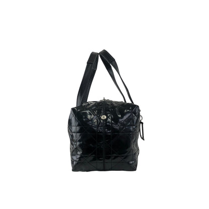 Christian Dior D Motif Small Boston bag Handbag Black Vintage pi6nvd