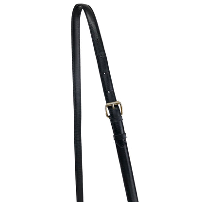 CELINE Blason Shoulder bag Black Vintage 533ix8