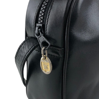 CELINE Blason Shoulder bag Black Vintage pdi5ij