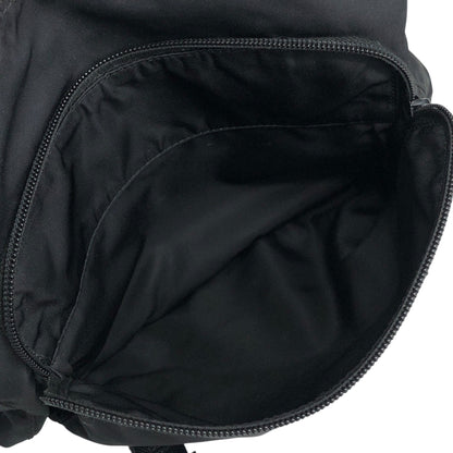 PRADA Tessuto Triangle Logo Shoulder bag Black Vintage t2gb5a
