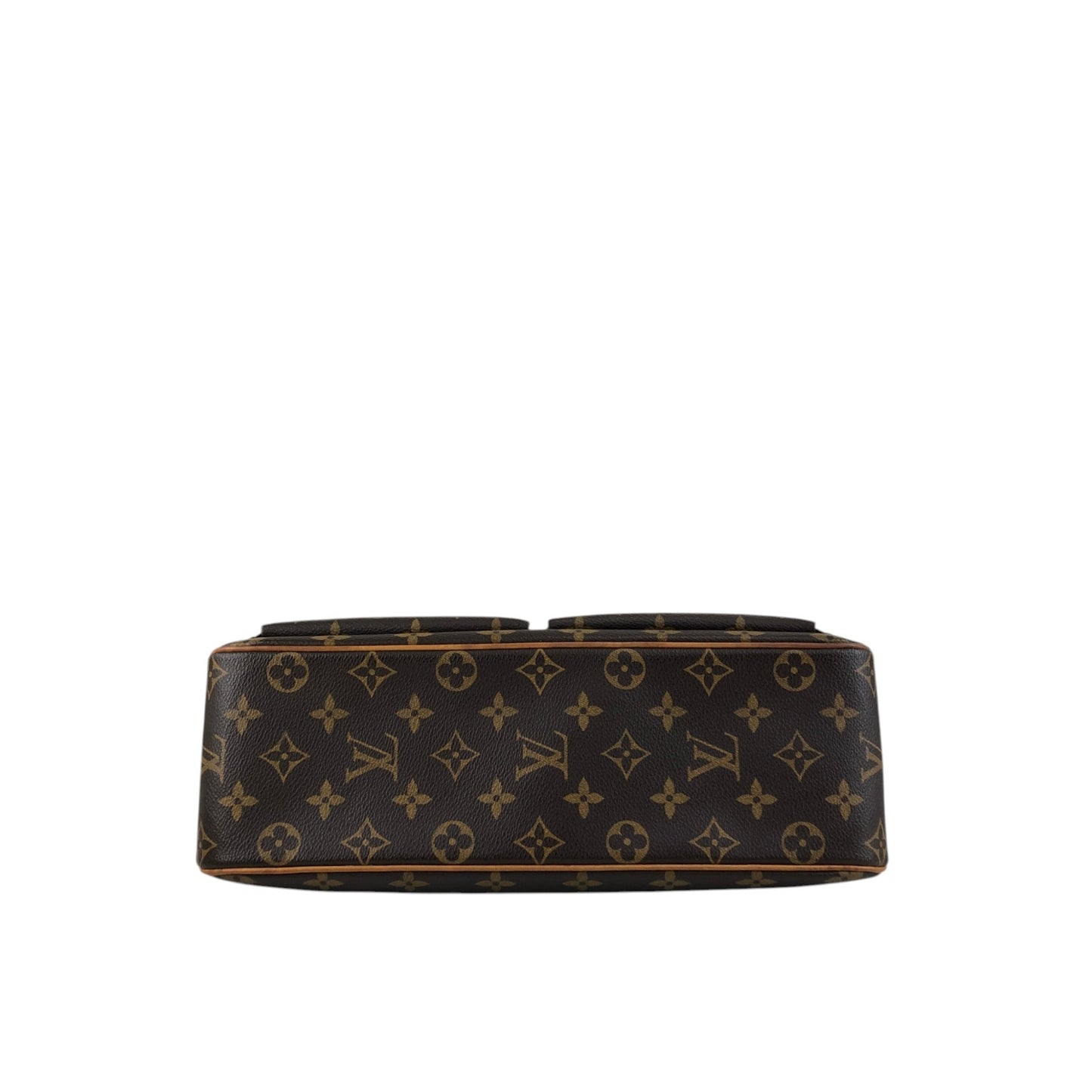 LOUIS VUITTON Monogram Shoulder bag Viva-Cité MM M51164 Brown Vintage w5ixn2