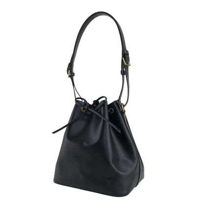 LOUIS VUITTON Epi Logo Shoulder bag Black M59012 Vintage yahgim