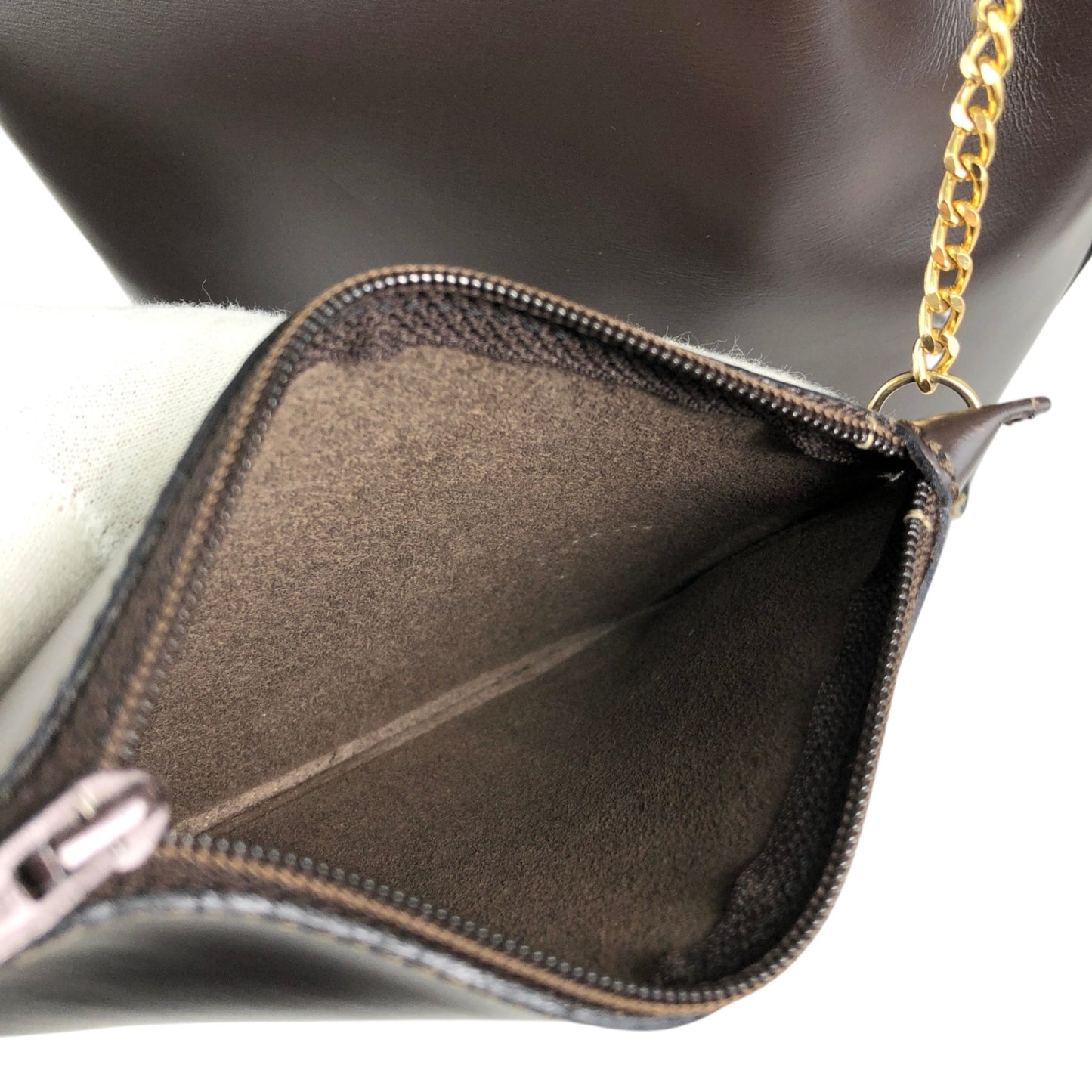 CELINE Starball Drawstring Shoulder bag Brown Vintage 4nhtxx