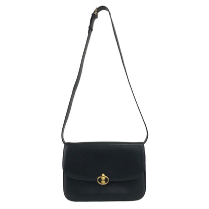 CELINE Blason Shoulder bag Black Vintage 3pnwtz