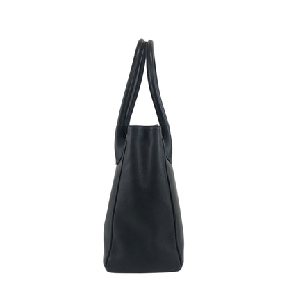 Christian Dior CD Logo Handbag Black Vintage 56eg4v