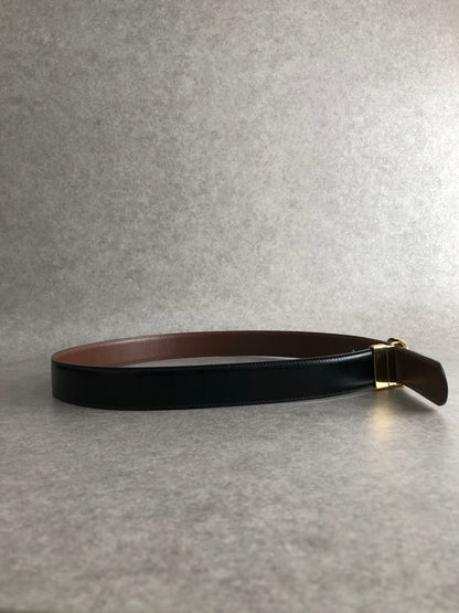 GUCCI GG Belt Black 036 1192 4964 Vintage u5arka