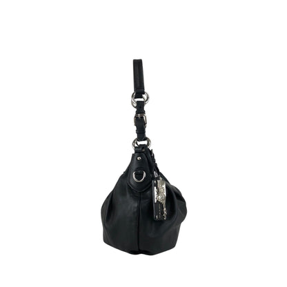 PRADA Logo Shoulder bag Black Vintage en8d2i